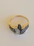 Златен пръстен със 77 Диаманта 14 карата 585, снимка 16