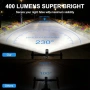Нов фар Велосипедни LED светлини предна задна 230° 2200mAh USB заряд, снимка 2