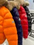 Дамско зимно яке с естествен косъм Moncler - Налични различни цветове Код A324, снимка 8