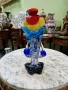 Прекрасна антикварна колекционерска италианска  фигура клоун мурано , снимка 6