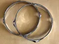 2 бр. обръчи за барабани 8" и 2 бр. обръчи за соло барабан 14", снимка 3
