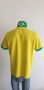 Hugo Boss Paddy Flag Brazil Cotton Modern Fit Mens Size M ОРИГИНАЛНА Тениска!, снимка 5