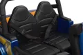 Офроуд акумулаторен автомобил RINGO – 4x4, до 100 кг, с дистанционно и LED, Син, снимка 9