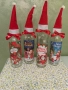 Ръчно изработени светещи коледни бутилки , снимка 2
