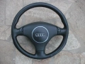 Волан с айр-бег - трилъчев, кожен, оригинален Audi A3,A4,A6,A8 !, снимка 9