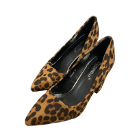 Дамски леопардови обувки 35 и 37, снимка 3 - Дамски обувки на ток - 45012586
