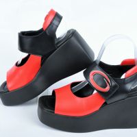 СЕЗОН'24! Ефектни дамски сандали на платформа-Естествена кожа-Два цвята, снимка 2 - Сандали - 45191814