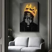 Картина  Biggie’s Crown (без рамка) 60х90см, снимка 1 - Картини - 45472609