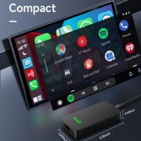 Безжичен адаптер CarlinKit, Съвместим с Apple Carplay/Android Auto 5.0, снимка 4 - Аксесоари и консумативи - 45252151