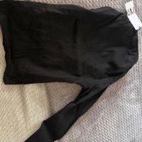 Zara асиметрична черна риза без ръкав и гол грън, снимка 4 - Ризи - 45241816
