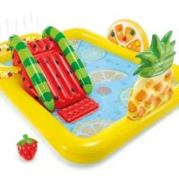 Детски надуваем басейн с пързалка , снимка 2 - Басейни и аксесоари - 45399403