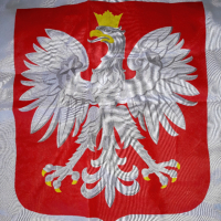 Знаме на Полша. 104х64 см, снимка 2 - Други ценни предмети - 44979008