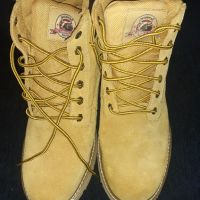 ЧИСТО НОВИ Работни обувки ботуши от естествена кожа Brahma Размер 47-48 / US 14 - Голям номер, снимка 4 - Мъжки ботуши - 45571443