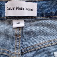 Calvin klein дамски дънки с висока талия, снимка 4 - Къси панталони и бермуди - 45256618