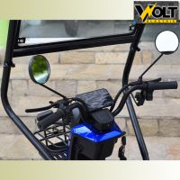 Електрическа триколка Volt Electric PUDDING с покрив и страници, 1800W NEW, снимка 4 - Мотоциклети и мототехника - 46216057