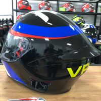 Мото Каска за мотор AGV K1 VR46 SKY RACING TEAM BLACK/RED,размер M-S, снимка 3 - Аксесоари и консумативи - 45351800