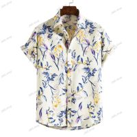 Мъжка флорална риза Ditsy, 12цвята , снимка 2 - Ризи - 45493504
