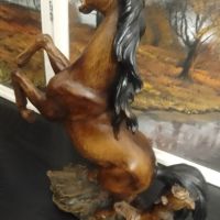 Статуетка, фигура, декорация голям кон, снимка 5 - Декорация за дома - 45497365