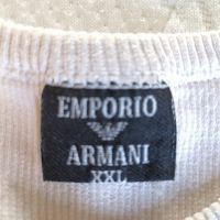 Силно разтегателен потник Армани/EMPORIO ARMANI, унисекс , снимка 4 - Тениски - 45574204
