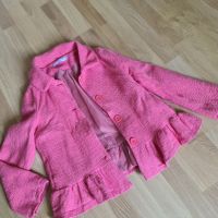 Италианско Розово прасковено сако, снимка 1 - Сака - 46118273