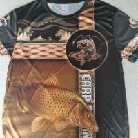Тениска за риболов, снимка 2 - Тениски - 45539554