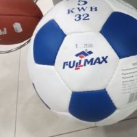 футболна топка фм  нова размер 5 кожа  , снимка 6 - Футбол - 45490280