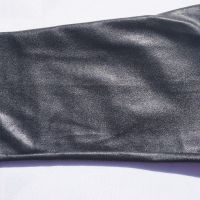Дълги Черни Ръкавици От Изкуствена Кожа Размер S, снимка 4 - Ръкавици - 45483178