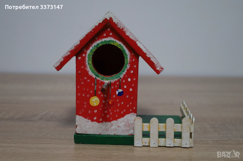Коледни дървени къщички, снимка 1
