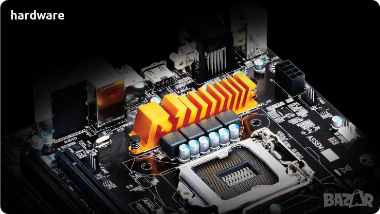 дънна платка gigabyte z97m d3h сокет socket 1150, снимка 1