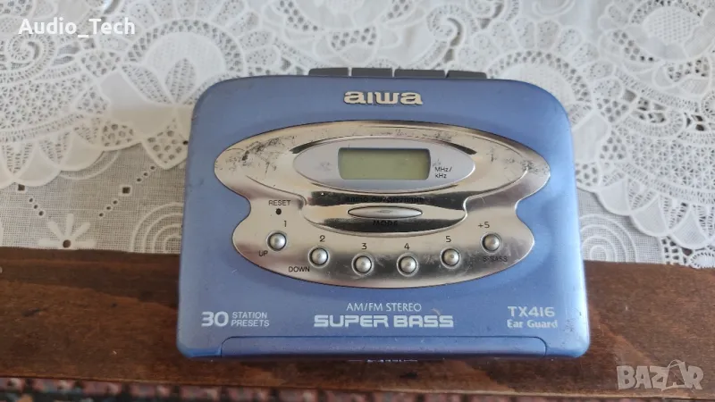 Aiwa TX 416 War guard vintage walkman, снимка 1