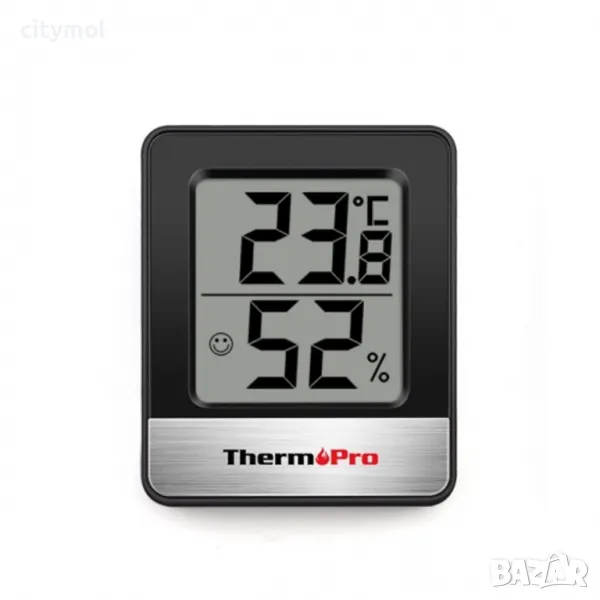 Термохигрометър ThermoPro TP-49 измерва температура /-20°C до 70°C/ и влажност /10% до 99%/, снимка 1