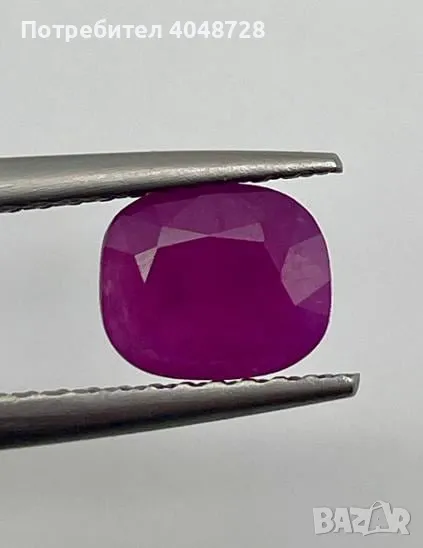 Естествен инвестиционен рубин 2.78ct. - Танзания, снимка 1