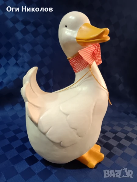 Голям порцеланов гъсок , снимка 1