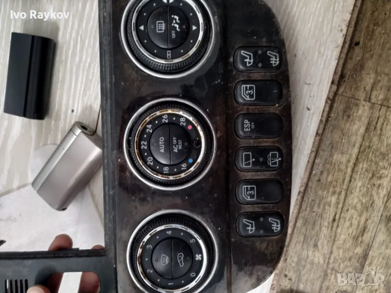 панел за климатроник на Mercedes ML W163 , A 163 820 25 89, снимка 1
