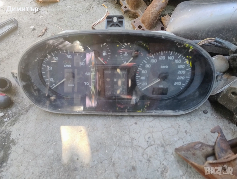 Километраж - Табло Уреди За Рено Меган 1.6И 16В 2000г / Renault Megane 1.6I 16V 2000y, снимка 1