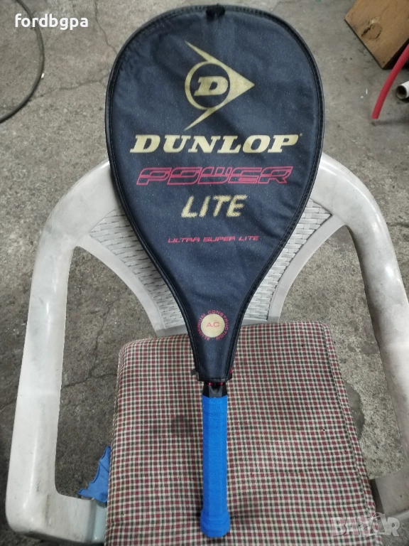 Dunlop Power Lite Ultra Super Light Alloy Tennis Racket With Case Тенис ракета, снимка 1
