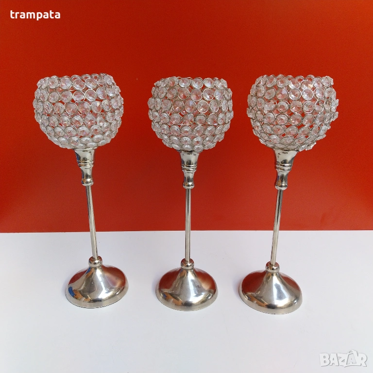 НАЙ ДОБРАТА ОФЕРТА Свещник за чаена свещ , снимка 1