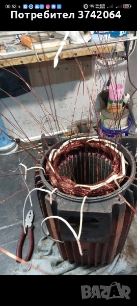 пренавиване на електромотори , снимка 1