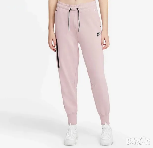 Дамско долнище Nike Tech Fleece Pink - размер S, снимка 1