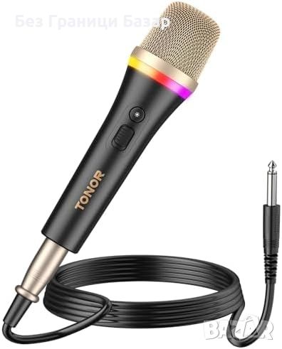Нов Мултифункционален XLR Микрофон за Живо Изпълнение Студио караоке, снимка 1