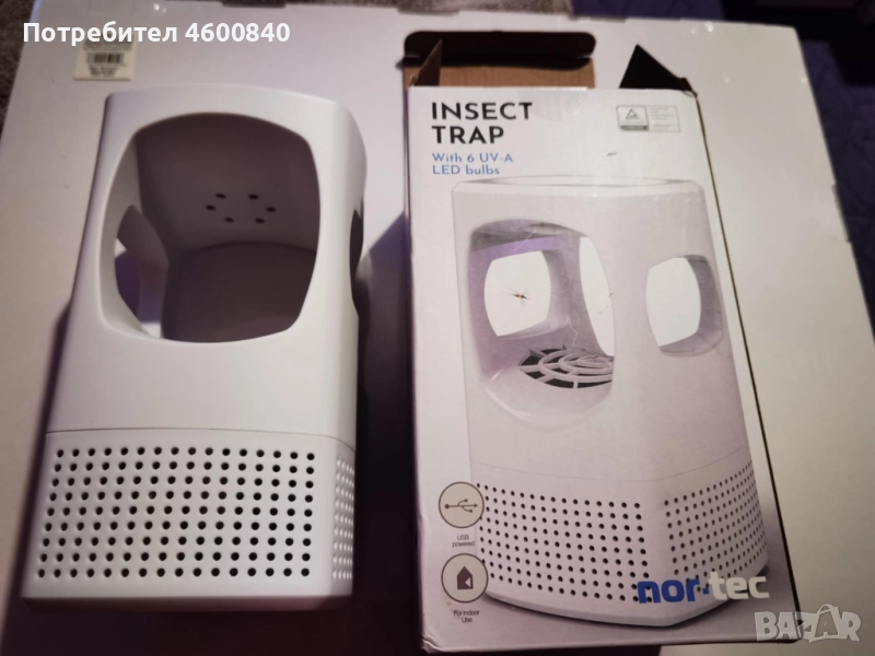 Лампа против насекоми, снимка 1