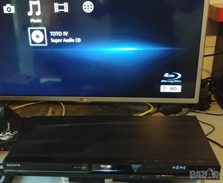 BLU-RAY  PLAYER SONY BDP-S580, снимка 1