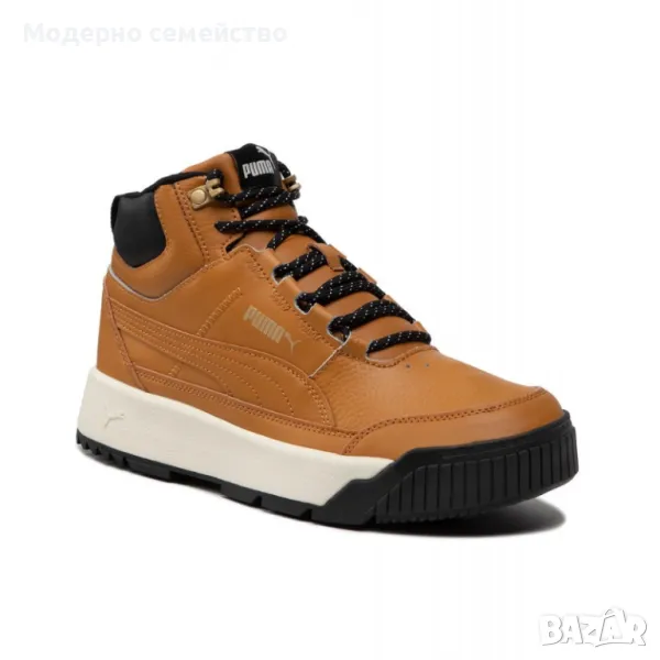 Мъжки зимни боти  PUMA Tarrenz Seasonal Mid Shoes Brown, снимка 1