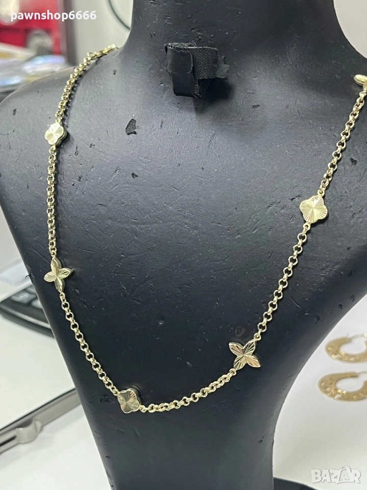 Златно колие 14 карата, снимка 1