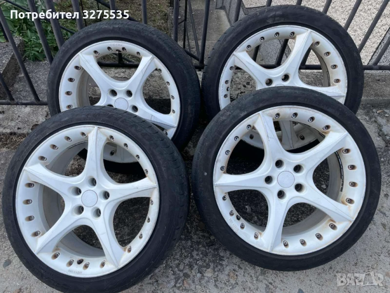 Джанти Bavaria Technik – KBA 47572 + 4 гуми 225/45 R18, снимка 1