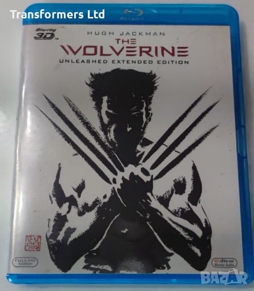 Blu-ray-3D+2D-The Wolverine 3 Disc, снимка 1