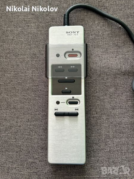 Продадено :Sony RM-75 T video rekorder(дистанционно Сони за видеорекордер), снимка 1