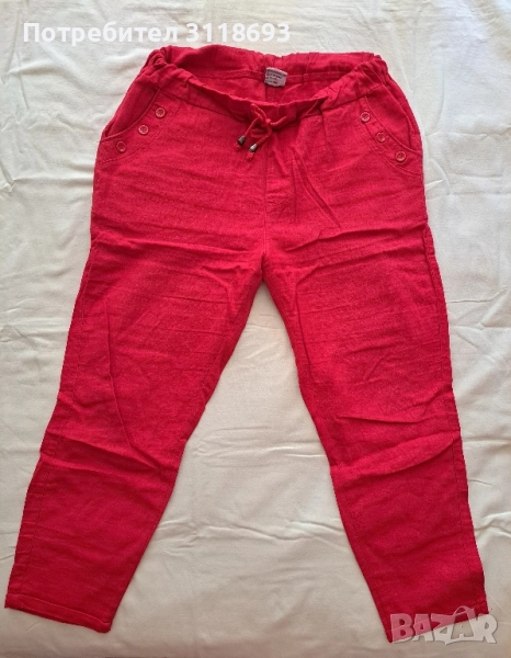 Ленен дамски панталон, снимка 1