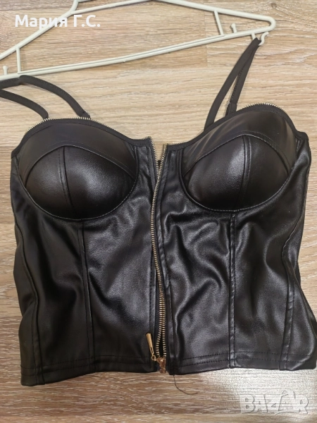 Кожено бюстие, снимка 1