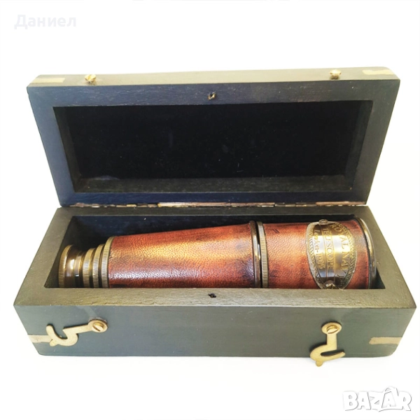 Далекоглед,  телескоп с античен дизайн , снимка 1